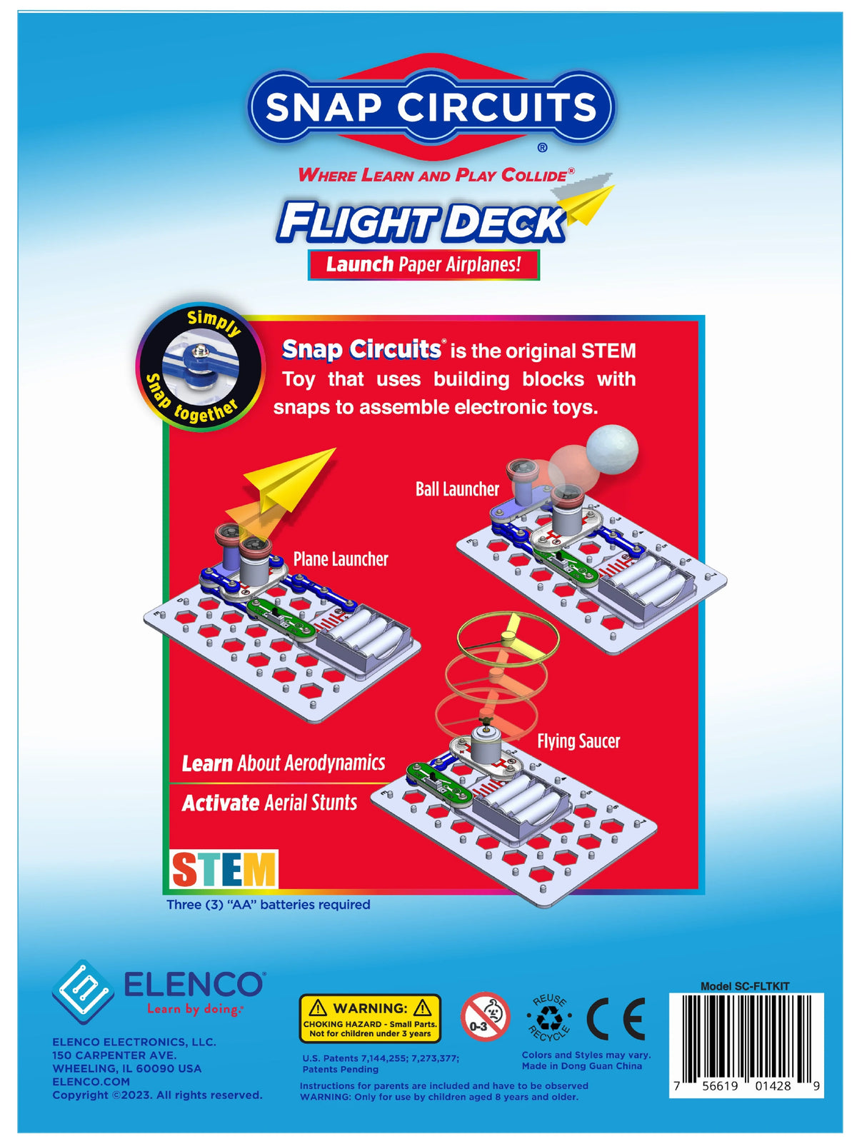 Electronics Exploration Kit, 5 Projects in 1, STEM Educational Toy for Kids 8+ U598