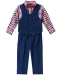 Windowpane Vest Set S582