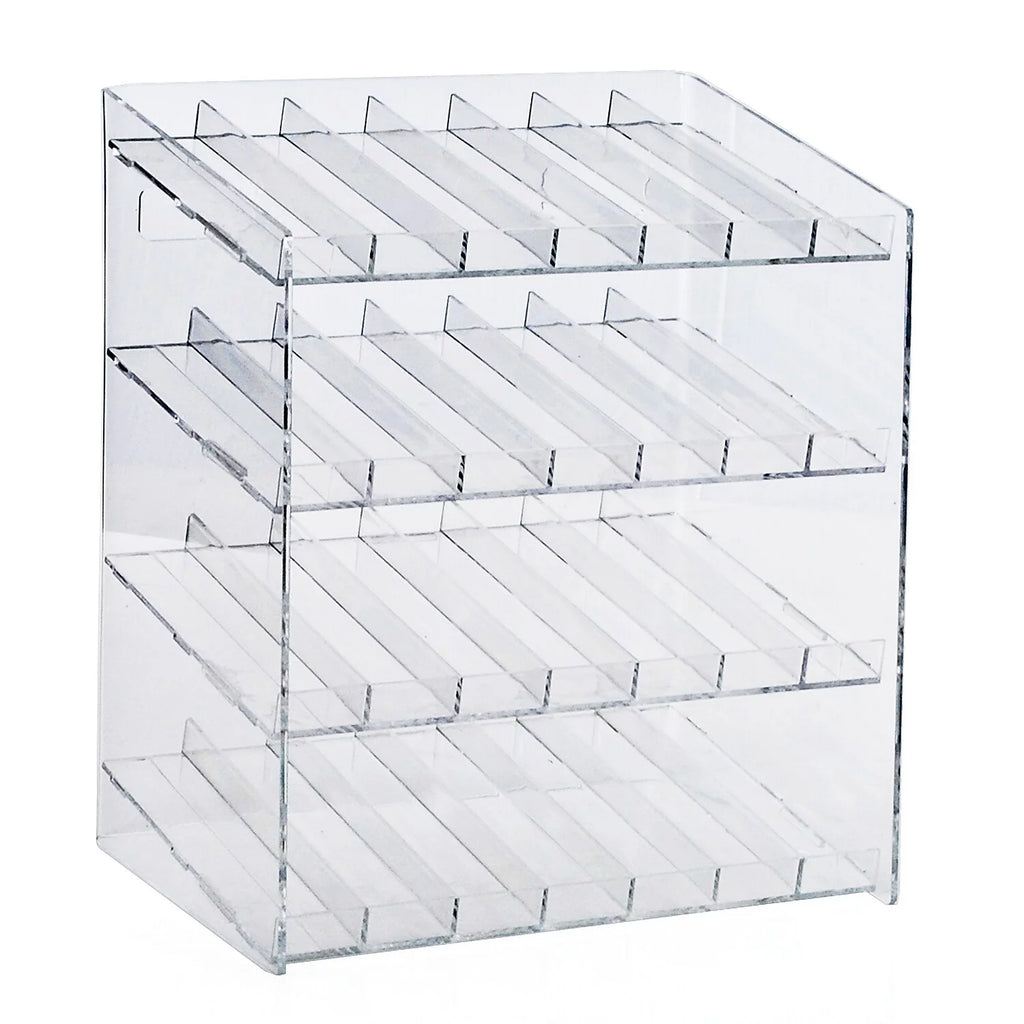 4-tiered 28 Compartment Cosmetic Counter Display B428686