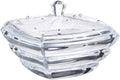 7" Crystal Bowl with Lid C636