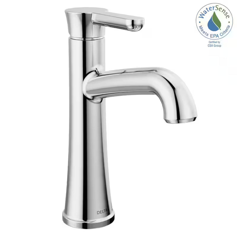 Single Handle Bathroom Faucet Polished Chrome E670