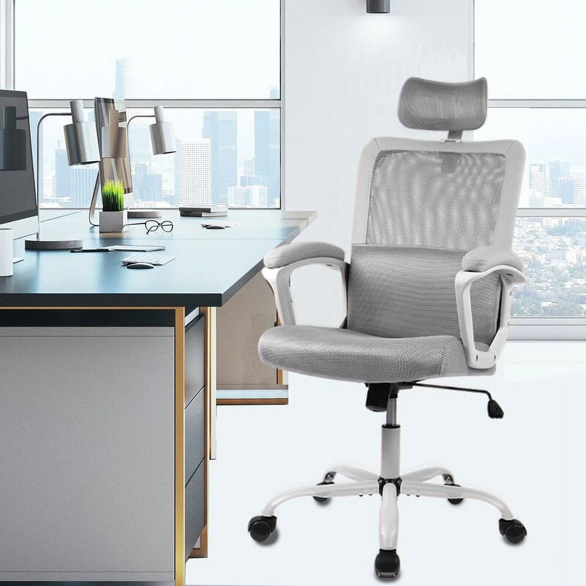 High Back Swivel Office Chair U1273