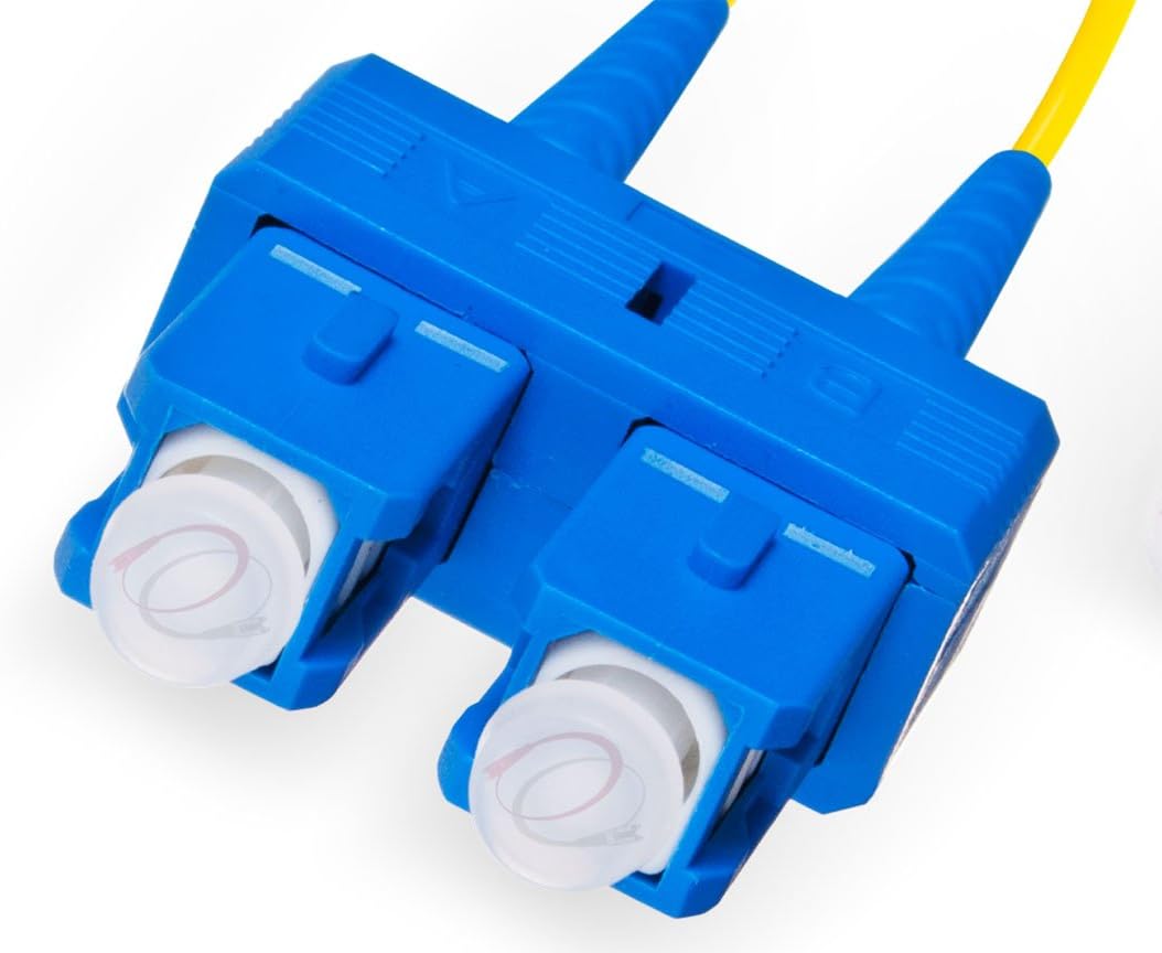 24 Pack 2M OS2 LC to SC Single Mode Fiber Patch Cables Q9698