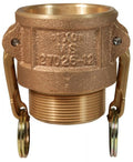 Cam & Groove Type B Coupler x Male NPT C537
