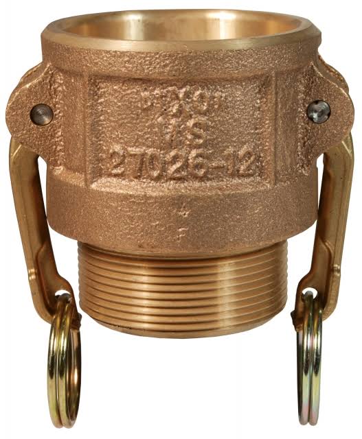 Cam & Groove Type B Coupler x Male NPT C537