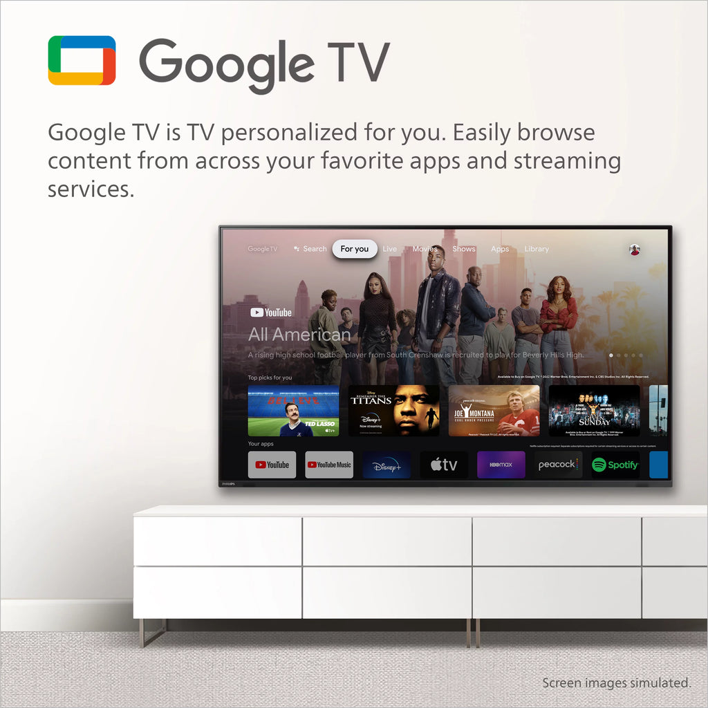 75 Class 4K Ultra HD Google Smart LED TV T527