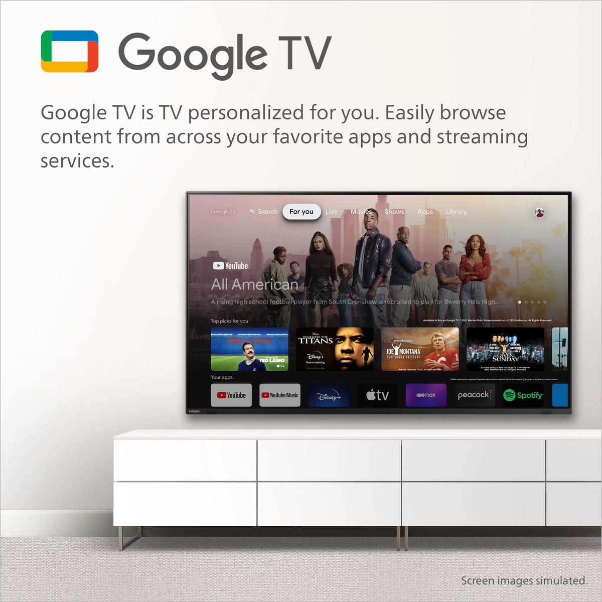 75 Class 4K Ultra HD Google Smart LED TV T527