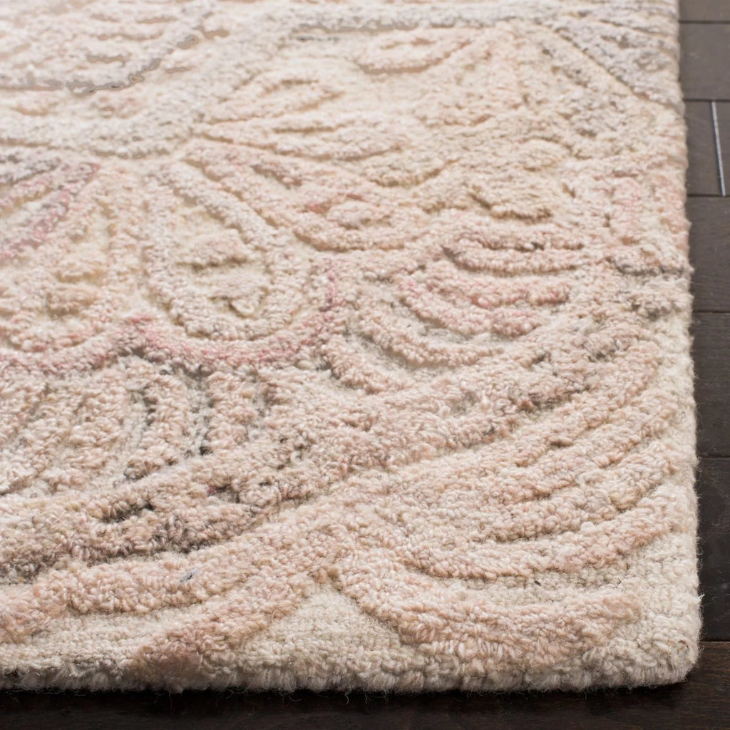 Handmade Beige Ivory Rug Y9845