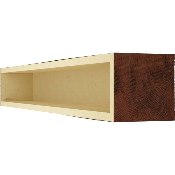 Rough Sawn Faux Wood Fireplace Mantel X916748