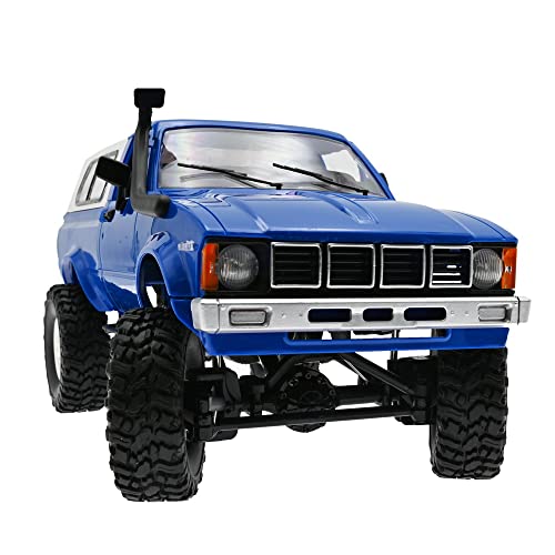 1/16 Blue 4x4 Off-Road RC Pickup Truck with LED Lights R10032