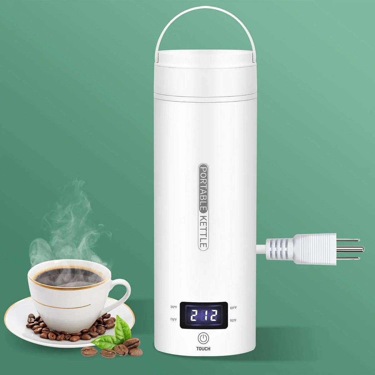 500ml Portable Electric Kettle Stainless Steel S9551