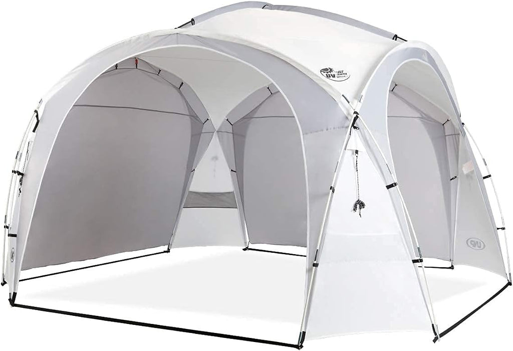 Blue Pop Up Canopy Tent with Side Wall A768836