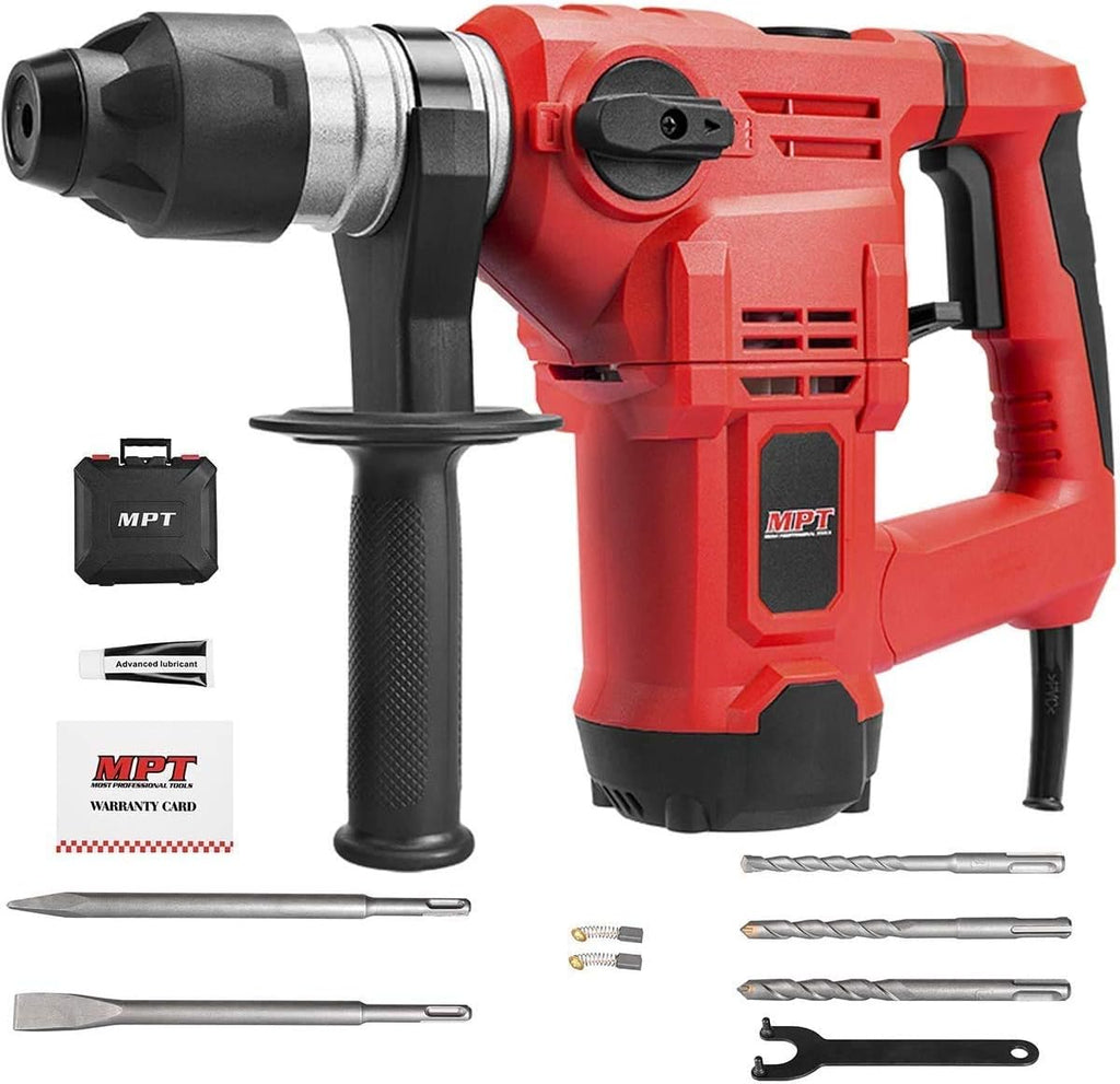 1500W Heavy Duty Rotary Hammer Drill with Case F978