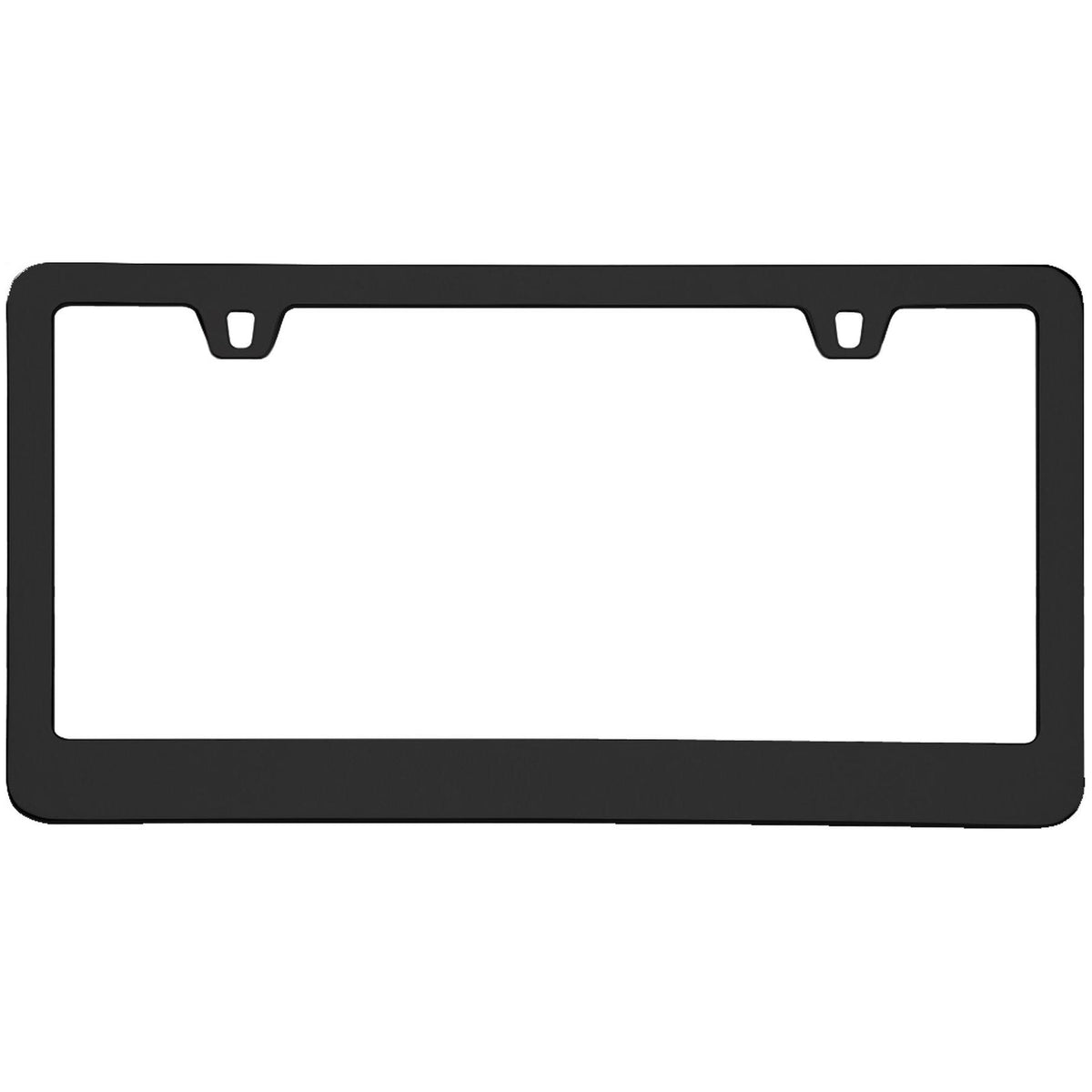 Black License Plate Frame Q995