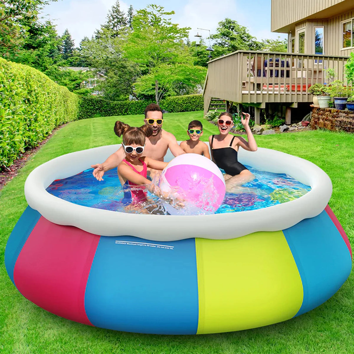 10ft x 30in Inflatable Swimming Pool K52373