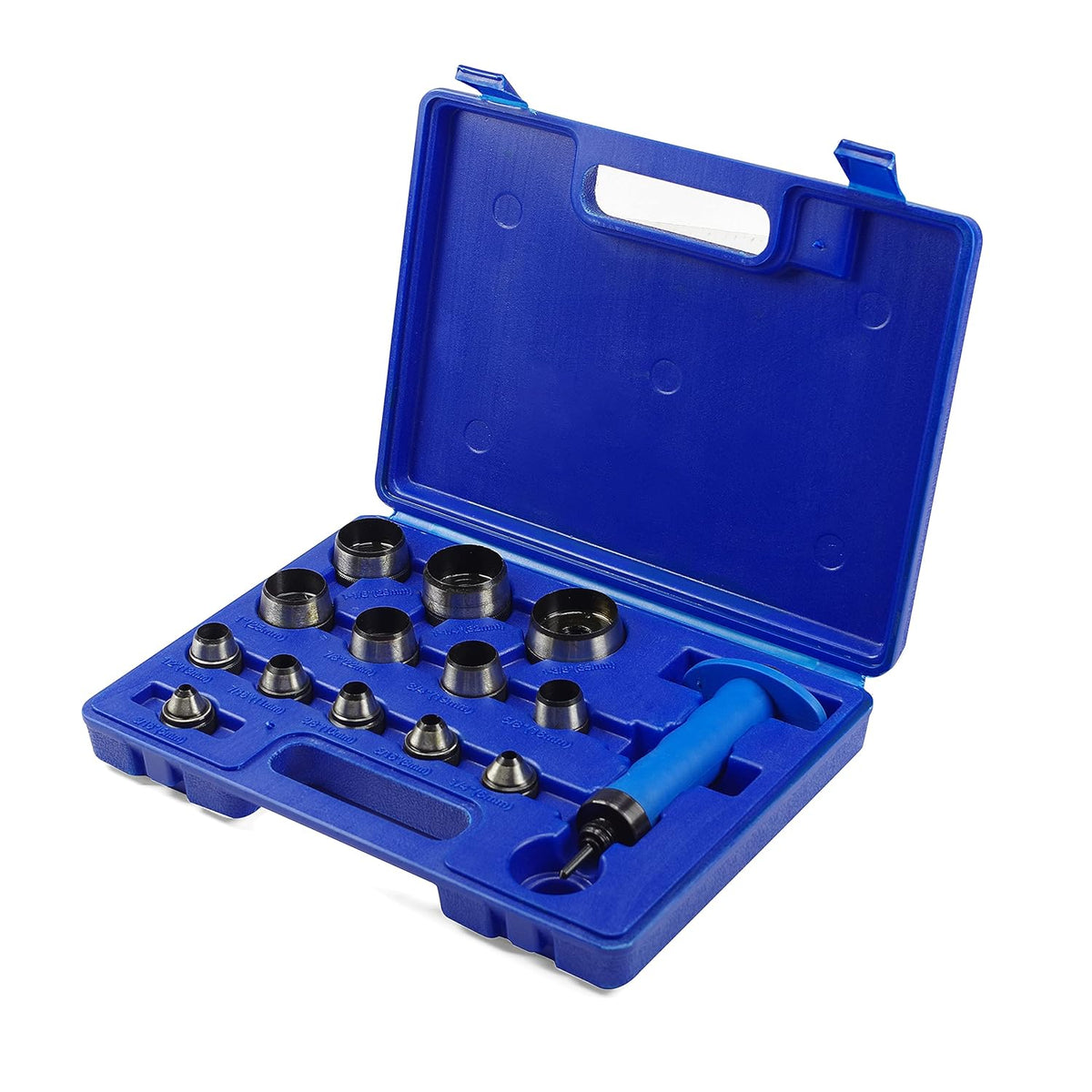 14 pcs Hollow Punch Kit with Storage Case J635