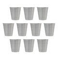 2.5 oz Set of 10 Stainless Steel Shot Glasses C435