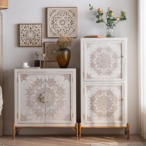 Retro Carved Storage Cabinet Z106827