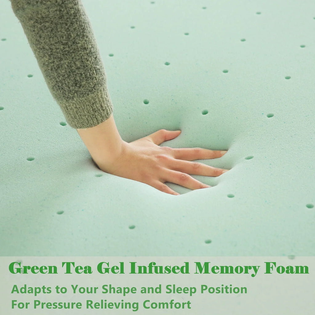 Queen 10 inch Memory Foam Mattress J768098