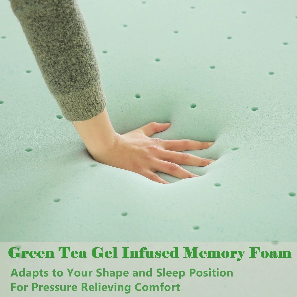 Queen 10 inch Memory Foam Mattress J768098
