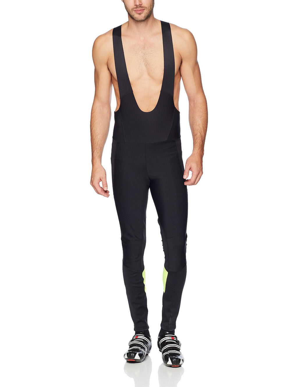 Black/Screaming Yellow Bib Tight O73621