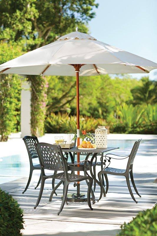 5 Piece Counter Height Metal Framed Dining Table Set G2957