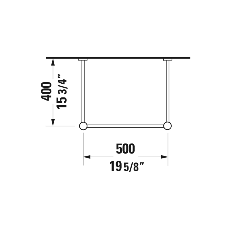 Chrome Metal Console S87703