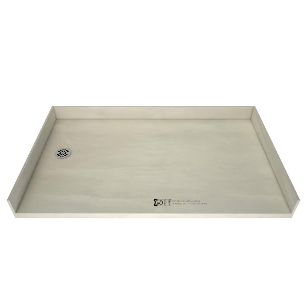 34x22 x 63x22 Shower Base with Drain Plate W264847