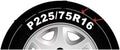 16 Inch 8 Lug Aluminum Alloy Wheel A295063