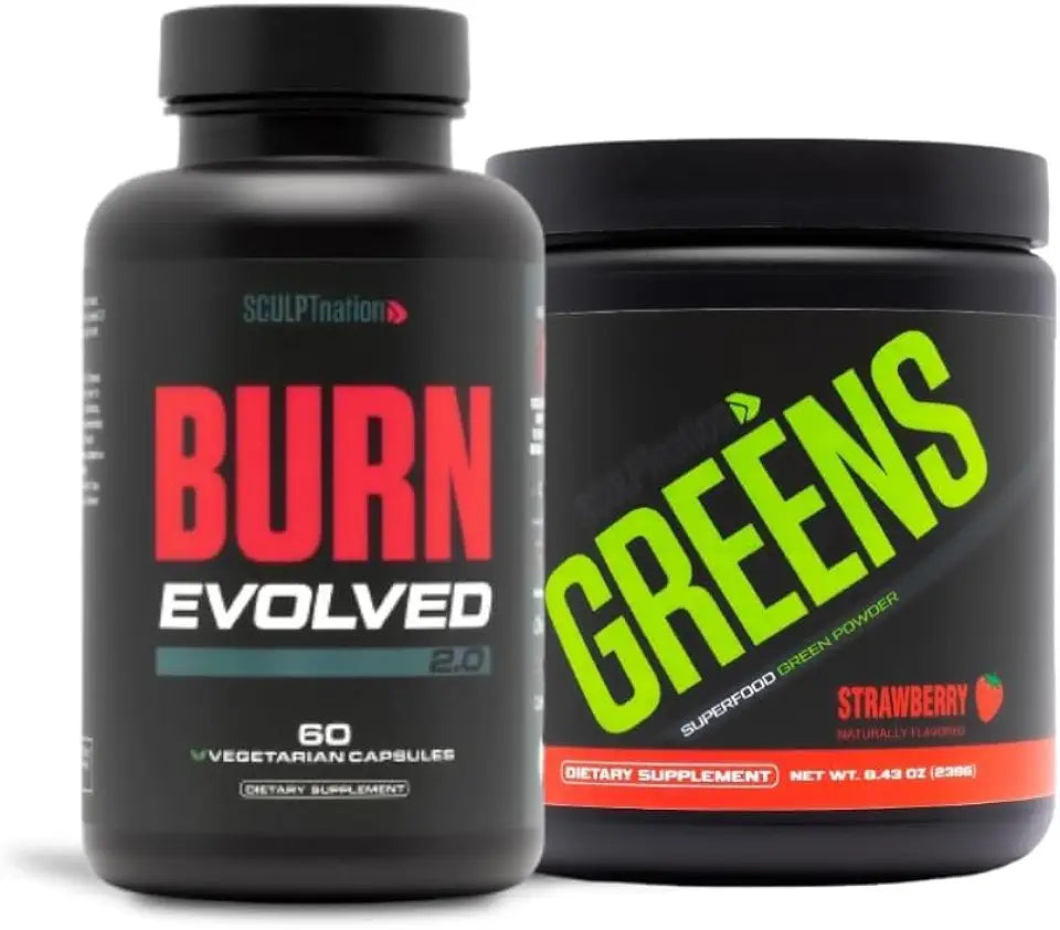 Burn 2.0 and Premium Greens Strawberry Bundle A1779