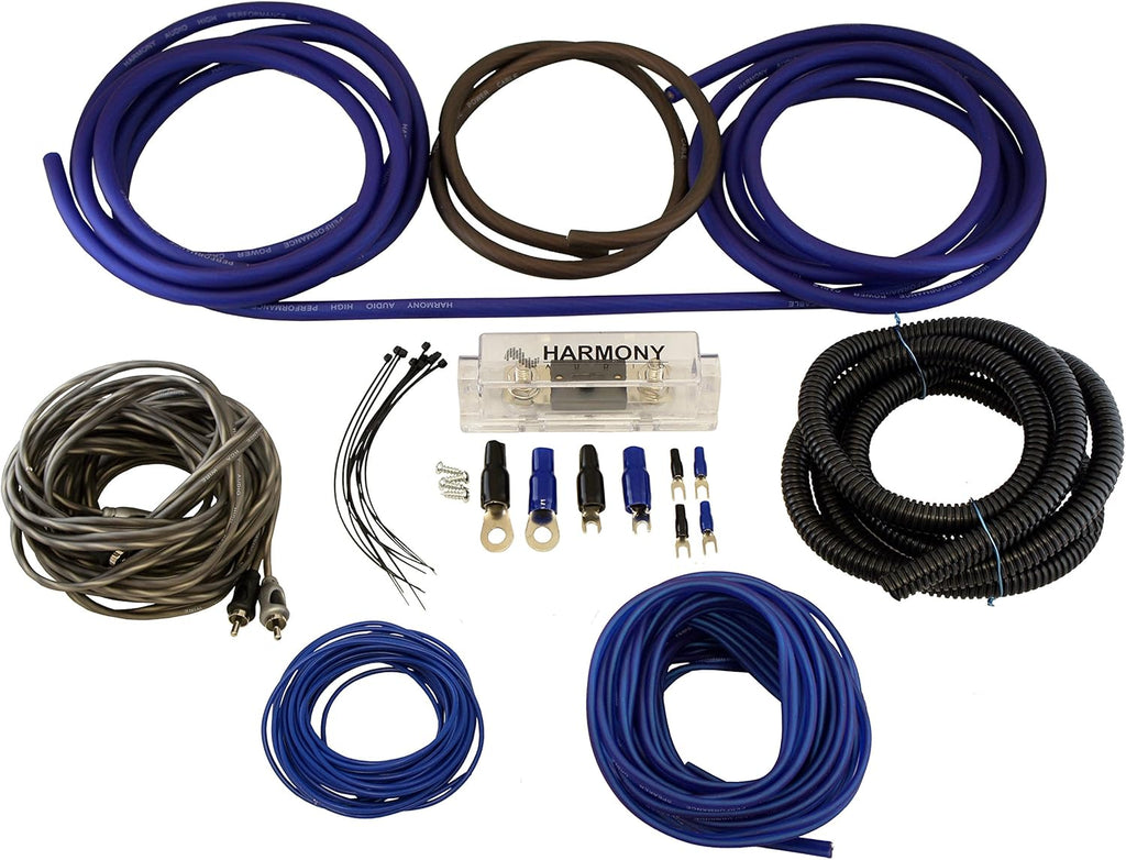 12" Loaded Sub Box with Amplifier and 4Ga Amp Install Kit U5661