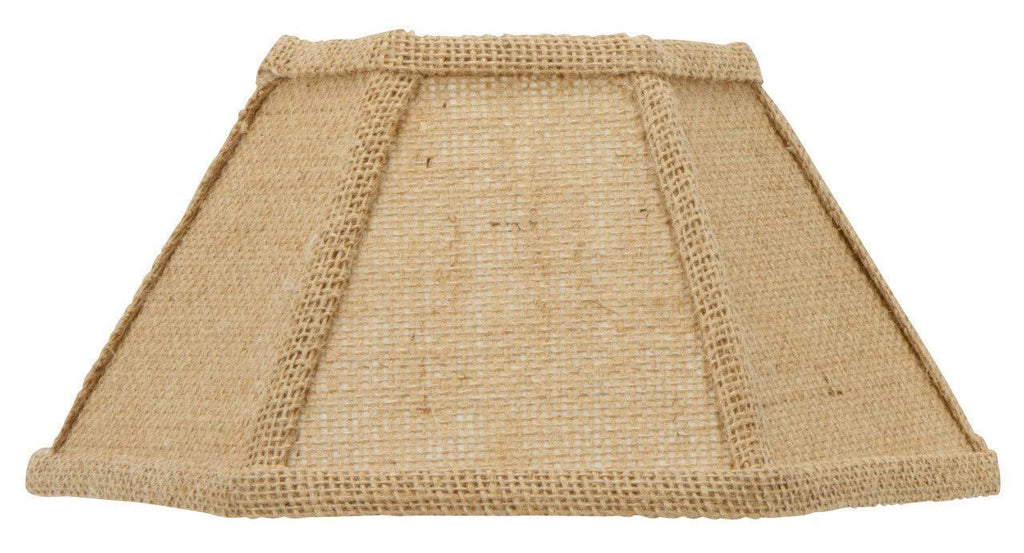 12 inch Replacement Chimney Shade in Natural Burlap M727877