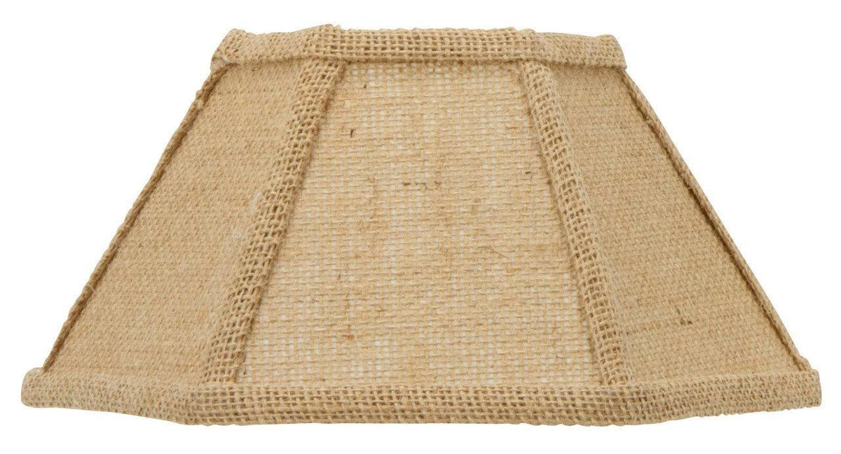 12 inch Replacement Chimney Shade in Natural Burlap M727877