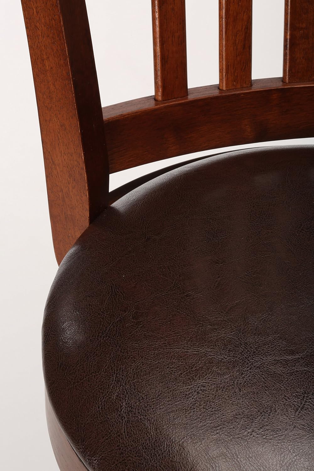 Brown Swivel Bar Stool F6923