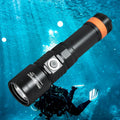 3000 Lumen IP68 Waterproof Underwater Flashlight E6971