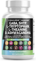 GABA 5 HTP L Tryptophan L Theanine Ashwagandha SAM-e L-Glycine Vitamins R688