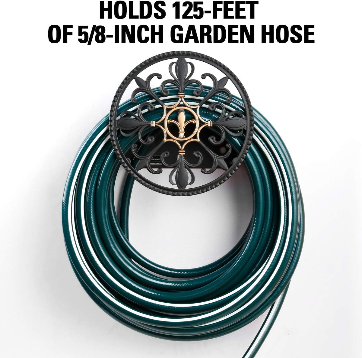 Stainless Cast Aluminum Wall Hose Hanger, Pack of 2 Y99911