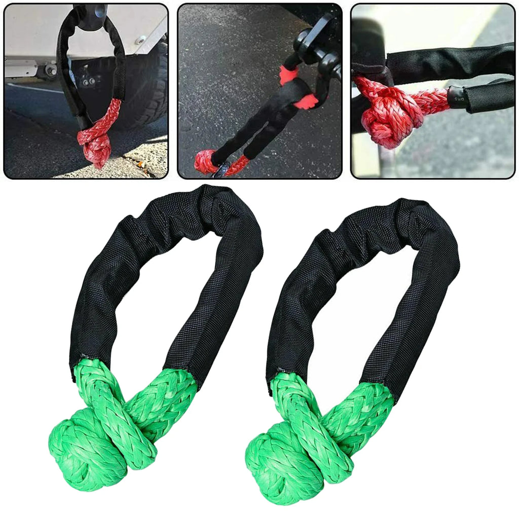Soft Shackle 1/2" 38000lbs Breaking Strength 4X4 Truck Climbing Boating G247