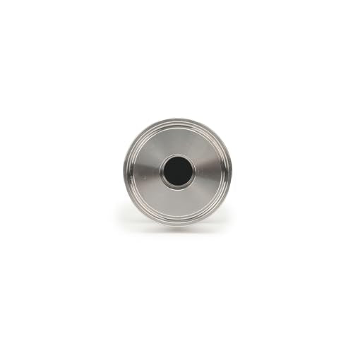 Tri-Clamp Stainless Steel 304 Diffusion Stone, 2 Micron Aeration Stone with 1/4" NPT CO2 inlet C977353
