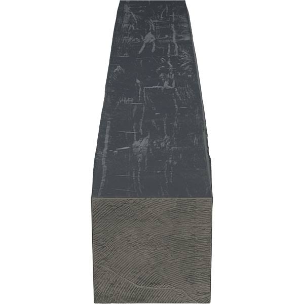 Aged Ash Hand Hewn Faux Wood Fireplace Mantel Y708240