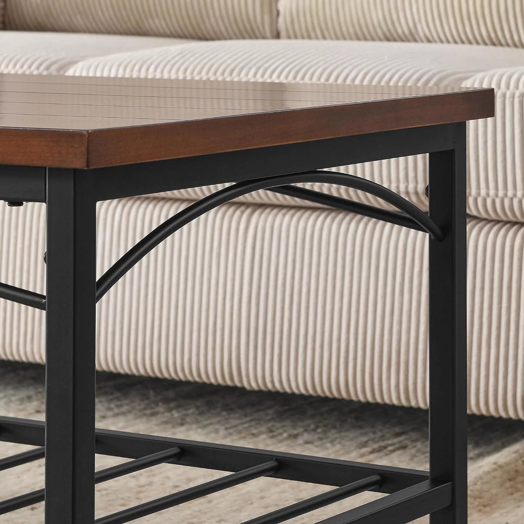 Brown 3 Piece Coffee Table and 2 End Side Tables N581299
