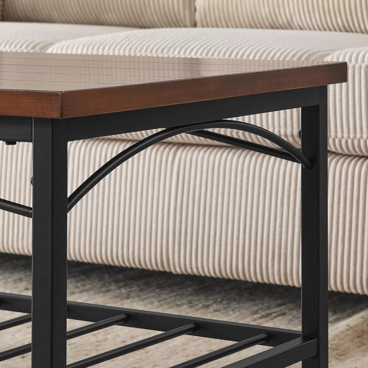 Brown 3 Piece Coffee Table and 2 End Side Tables N581299