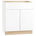 White Hampton Base Cabinet U3574