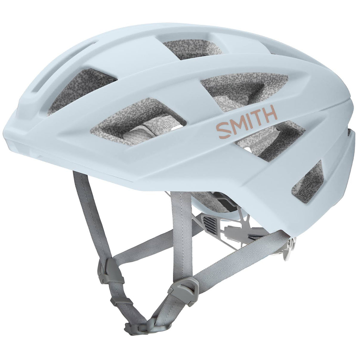 Matte Powder Blue Bike Helmet C132