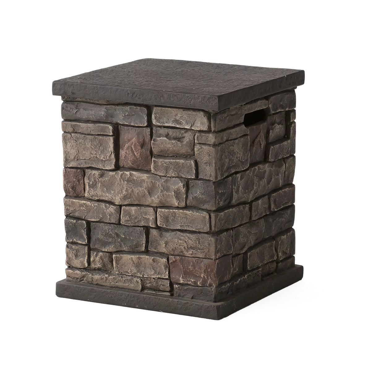 Lightweight Concrete Tank Holder Side Table U346691