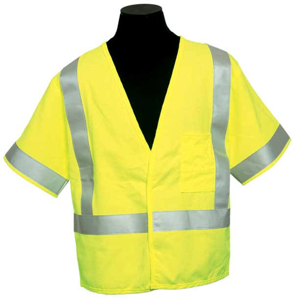 Orange Modacrylic Mesh Safety Vest 2X-Large C91470