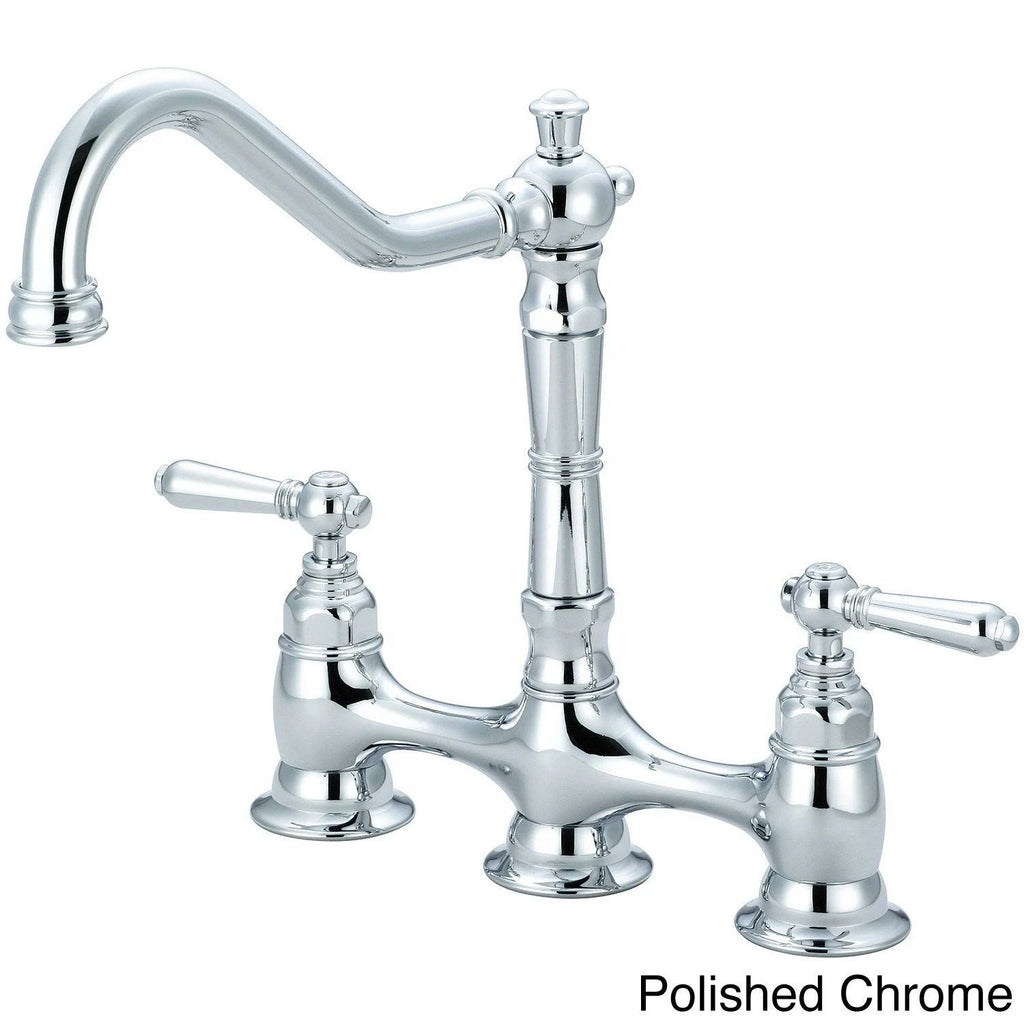 Oil Rubbed Bronze Two Handle Kitchen Faucet X243269