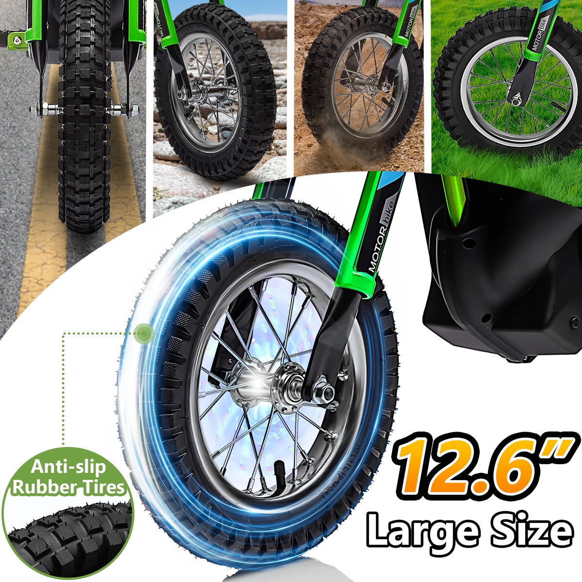 24V Electric Ride on Motocross Bike C41240
