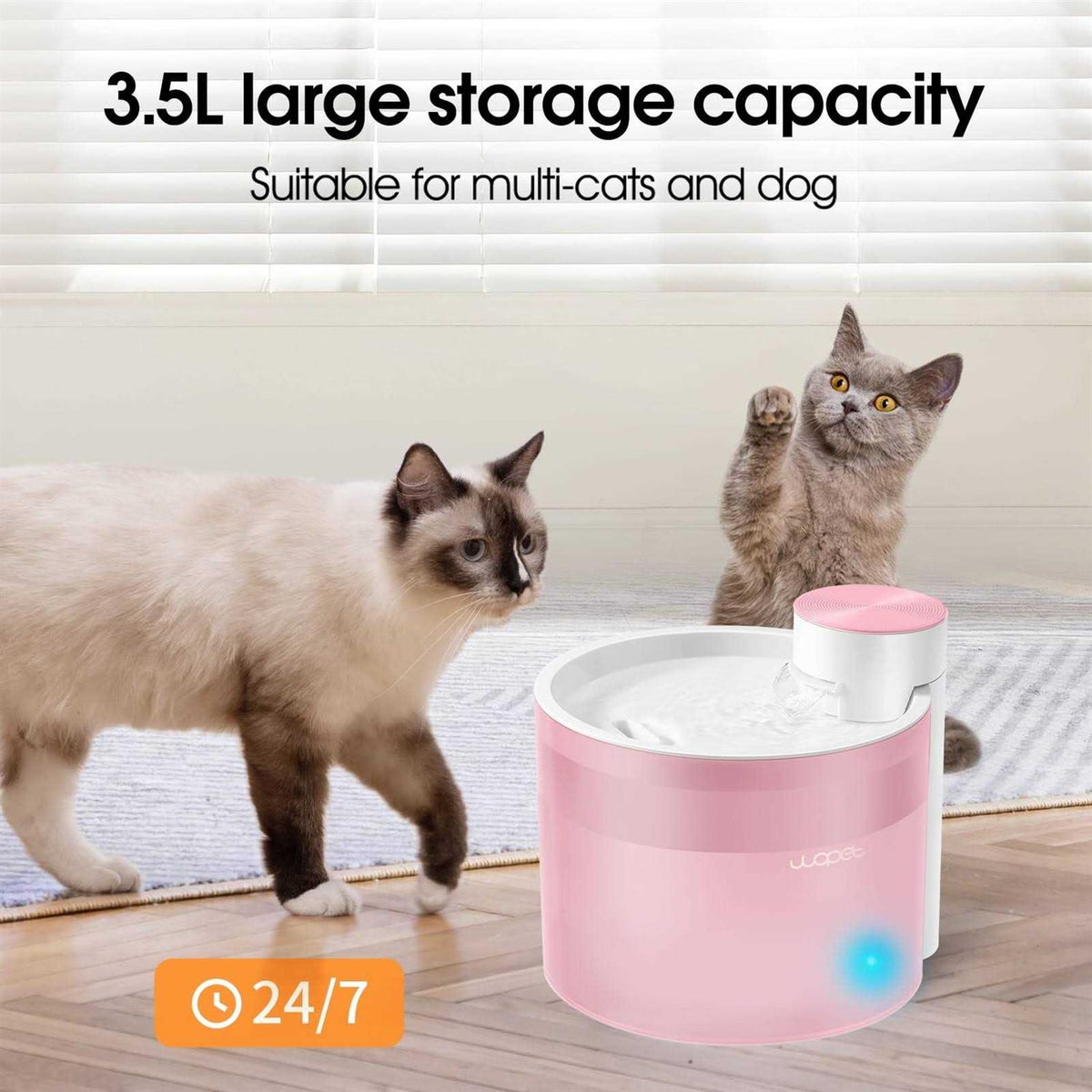Pet Water Fountain Dispenser Q666