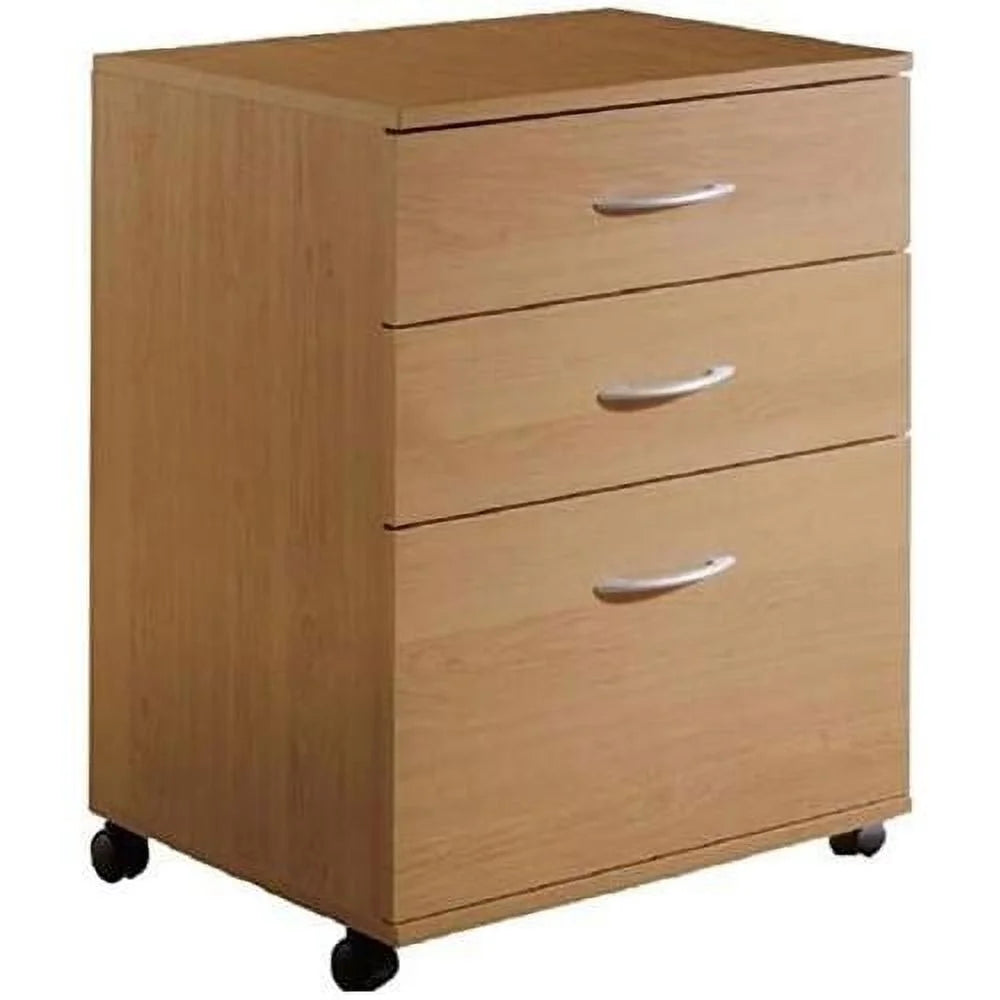3 Drawer Wood Filing Cabinet F555